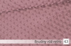 43. Brudny róż retro